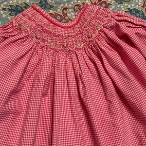 (0-3) 3m smocked dress and bloomers